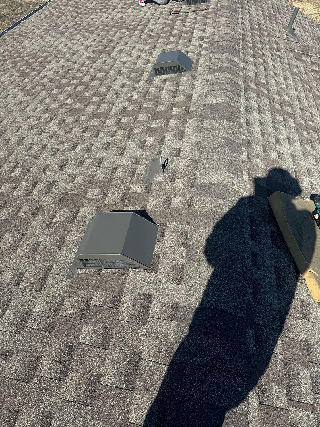 Before roof repair