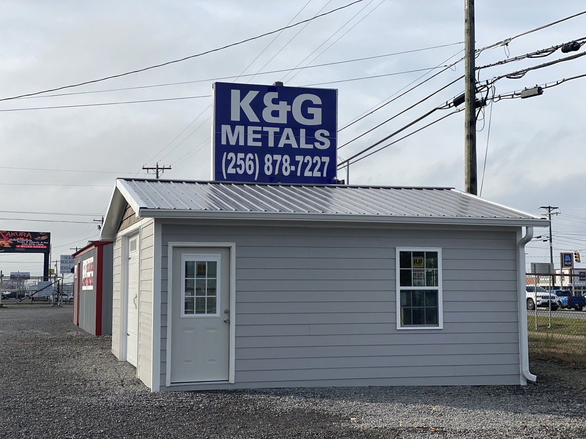 Custom Metal Building Huntsville, AL K&G Metals Inc