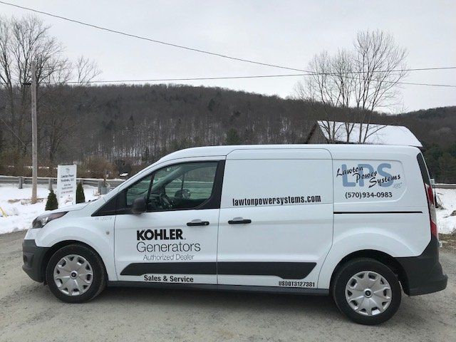 Lawton Power Systems van