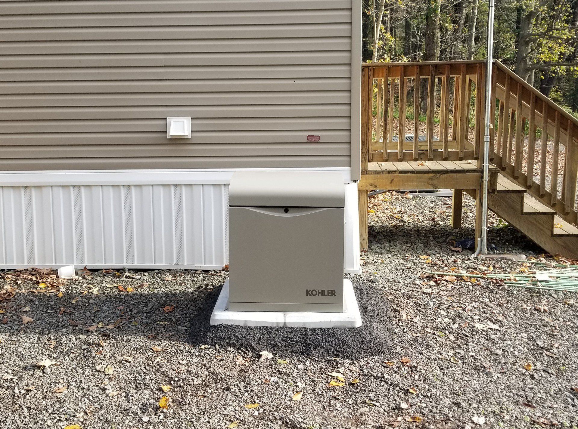 Generator installation