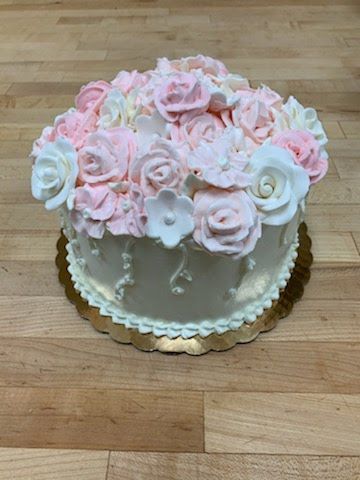 Cake without boquet