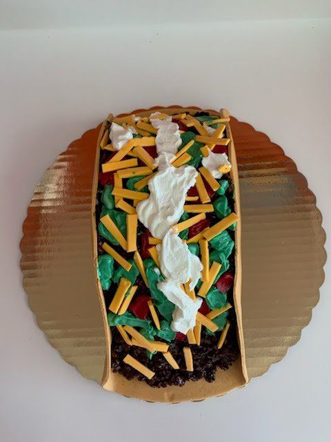 Taco cake