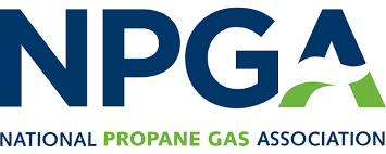 The logo for the national propane gas association
