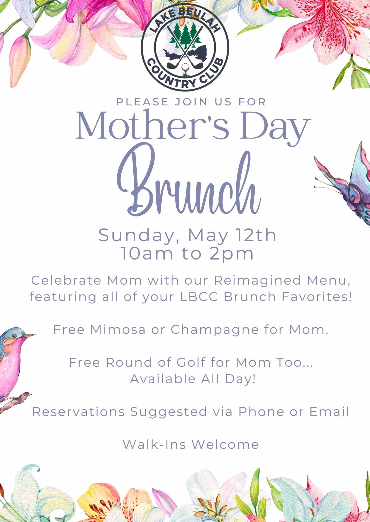 Mother's Day Brochure