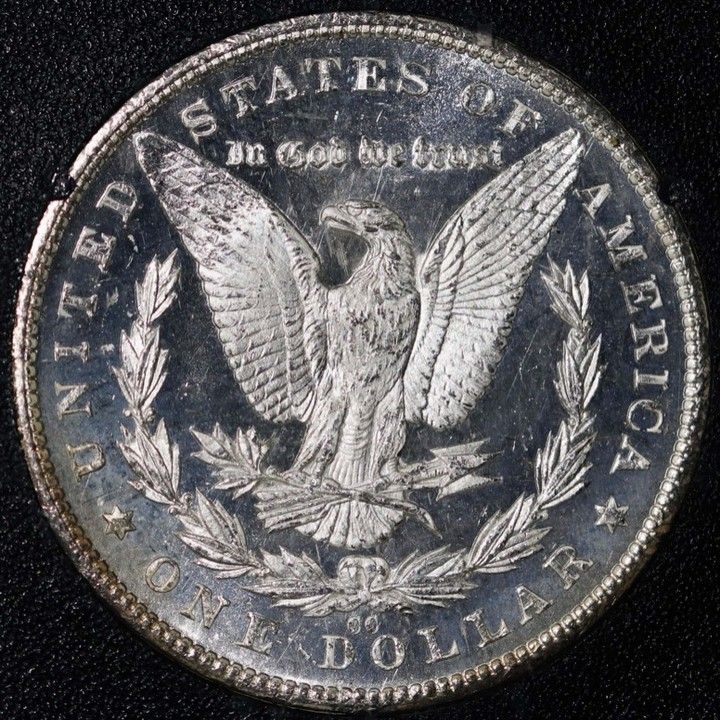 A silver coin from the united states of america