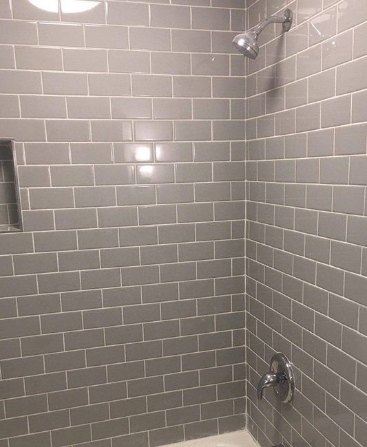Bathroom wall tile