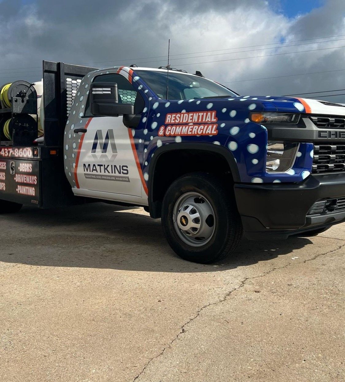 Pressure washing services