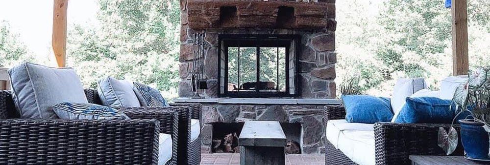 Mountain Staycation Outdoor Living Space