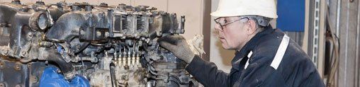 Truck engine repair