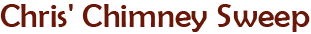 Chris Chimney Sweep - Logo