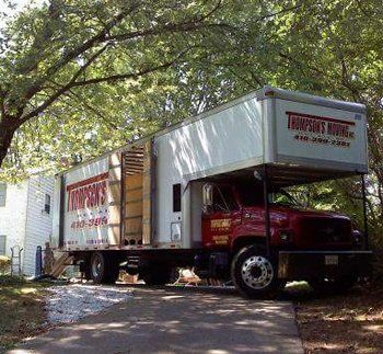 Thompson's Moving Inc truck