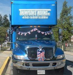 Thompson's Moving Inc truck