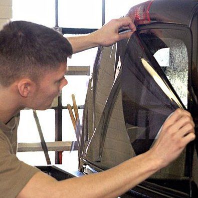 Auto window tinting