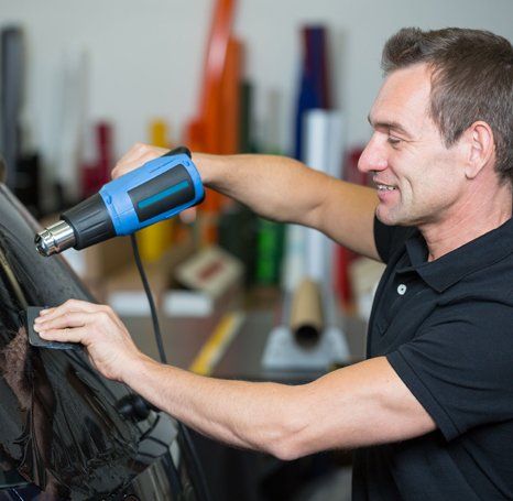 Window tinting service