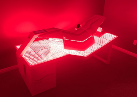 Red light therapy machine