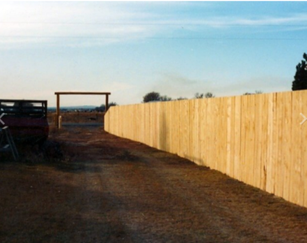 Farm and barn fence
