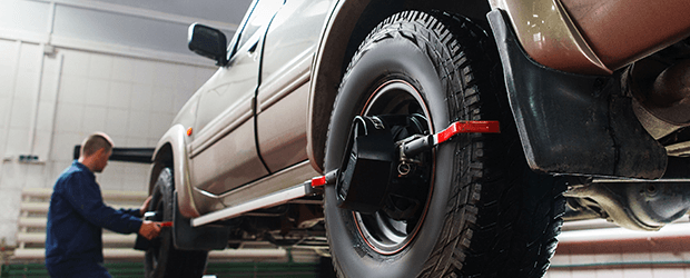 SUV wheel alignment