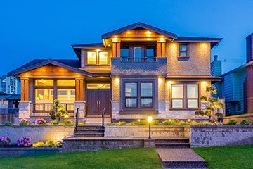 House full of lights