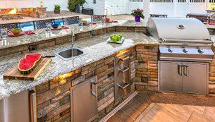 Outdoor kitchen