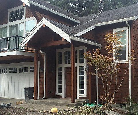 Exterior of house