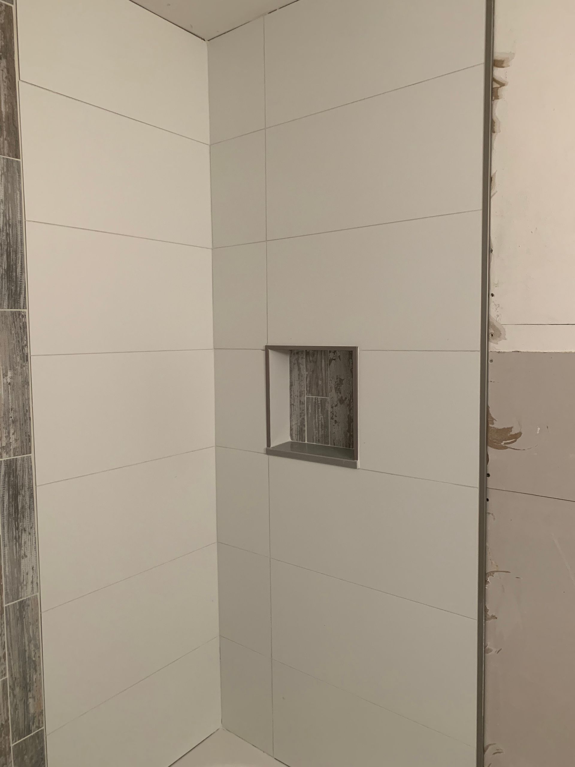 Bathroom under construction
