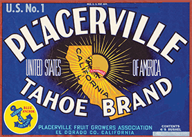 Placerville Tahoe Brand