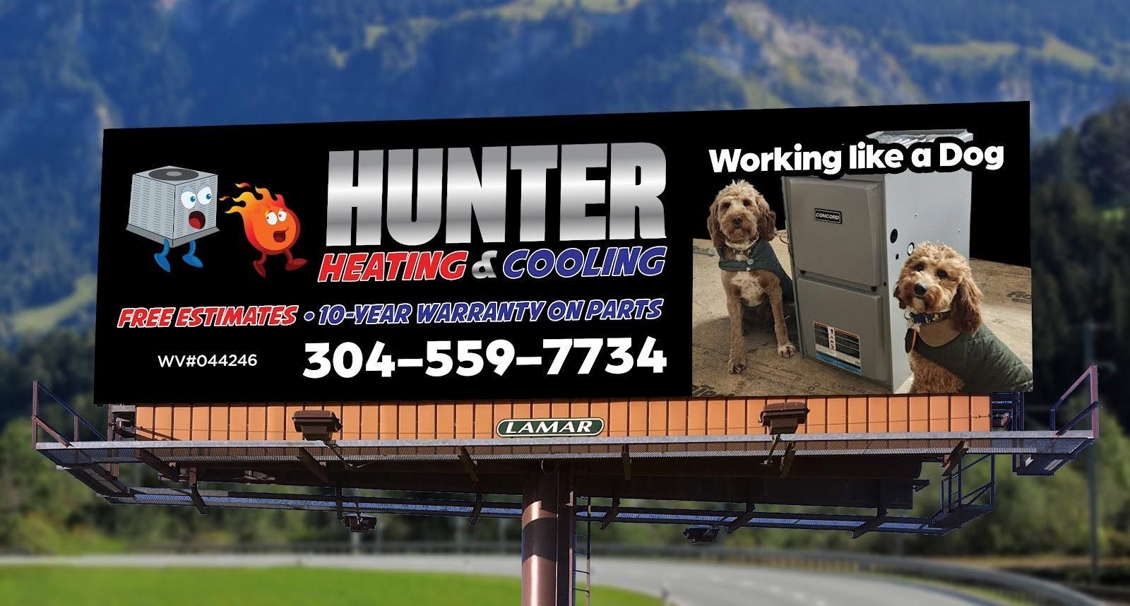 Hunter Heating & Cooling flyer