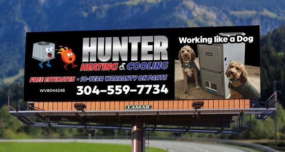 Hunter Heating & Cooling flyer