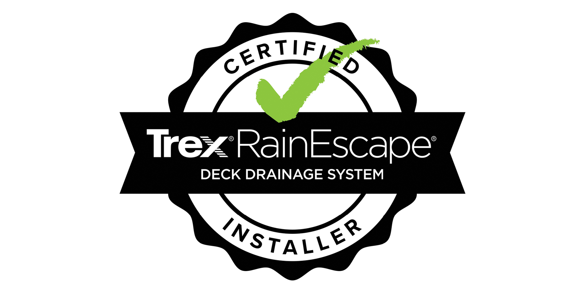 Certified Trex RainEscape Deck Drainage System Installer