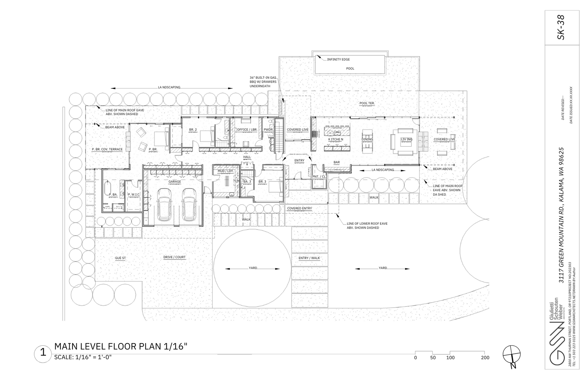 main level floor plan