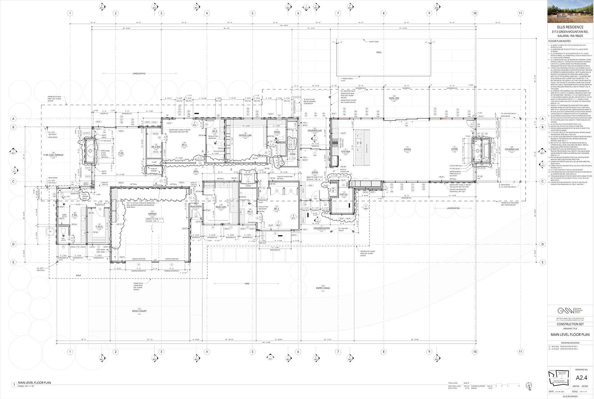 ellis residence floor plan