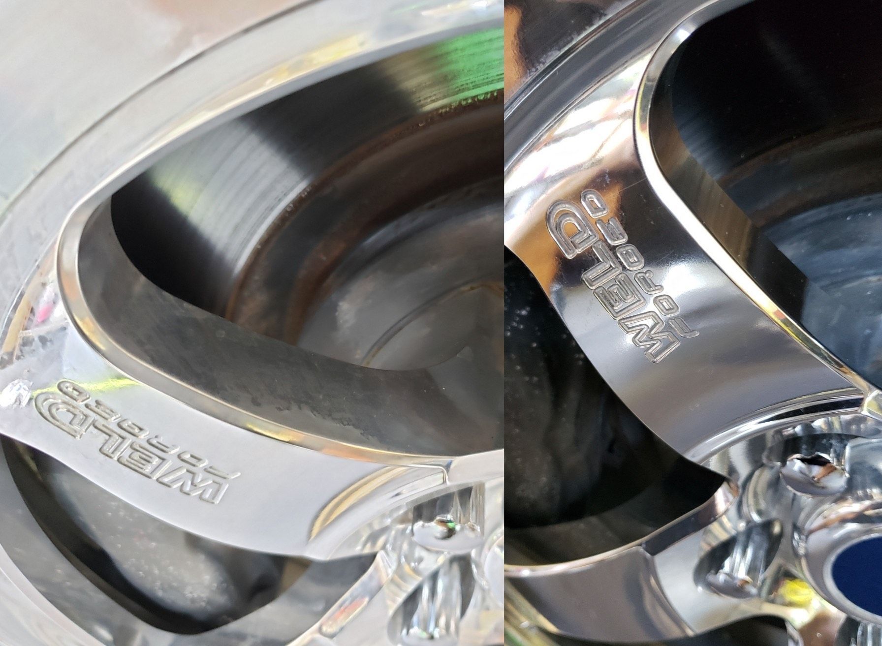 before and after detailing