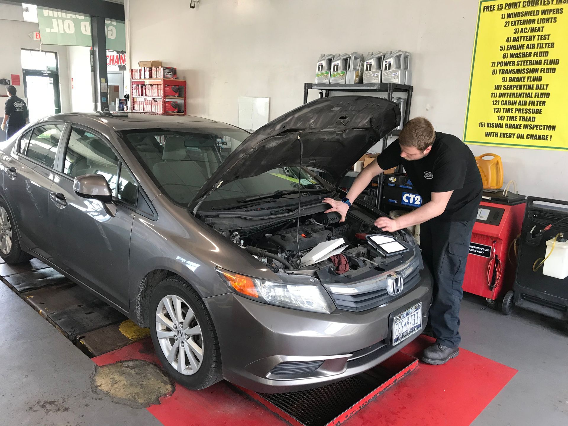 professional oil change