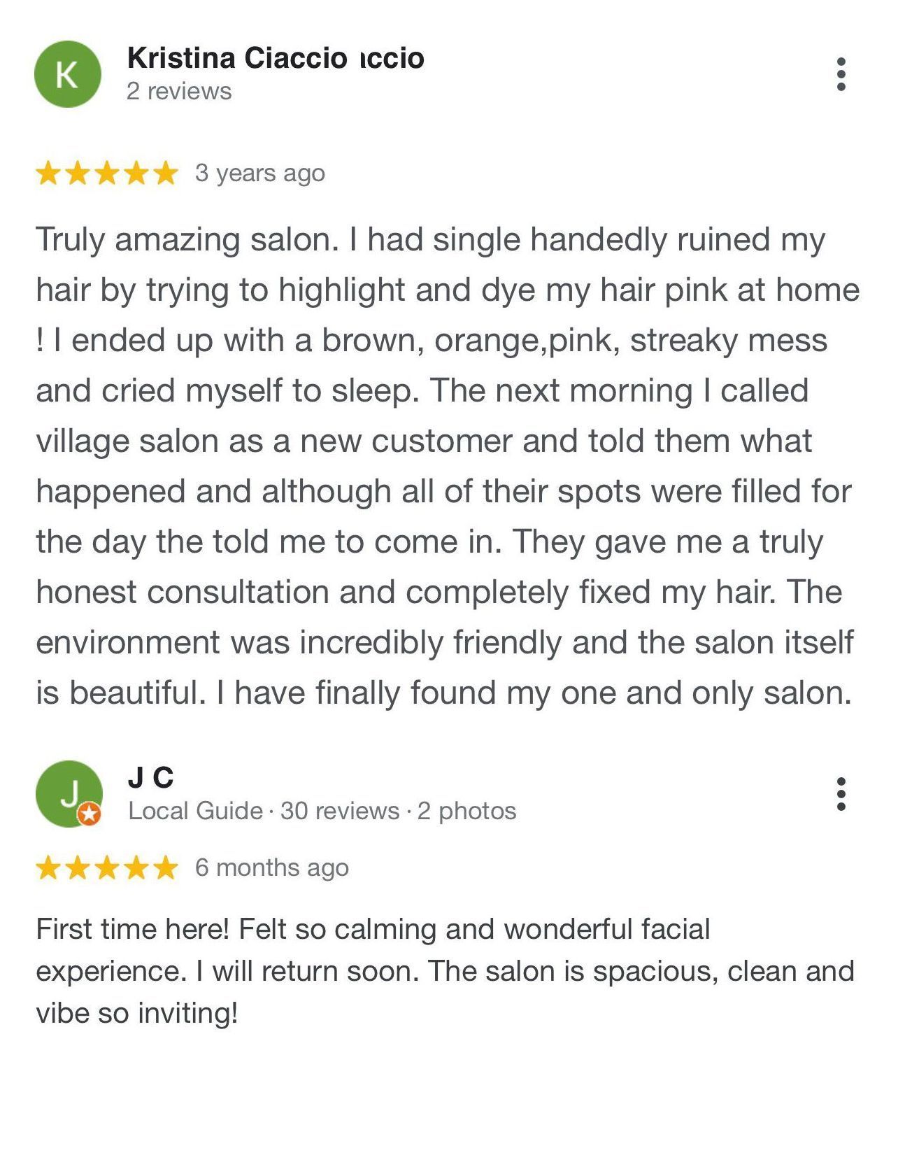 Reviews