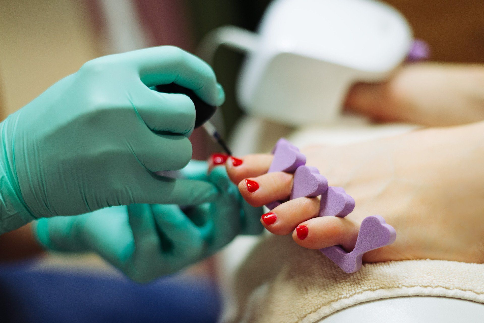 Pedicure spa service