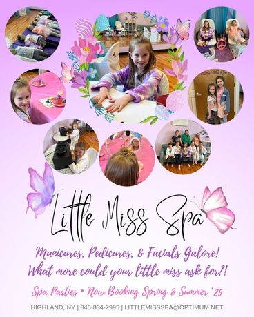 little miss spa, spa parties, kids manicure, kids pedicure, kids nail party, birthday party