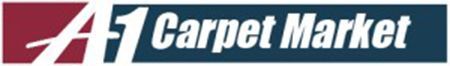 A1 Carpet Market logo with red &ldquo;A1&rdquo; and white text on a navy background