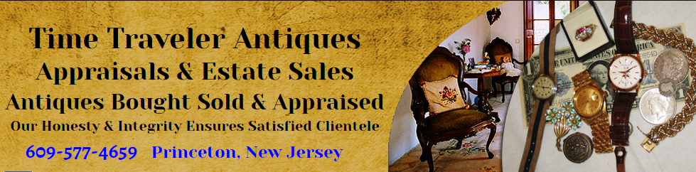 Time Traveler Antiques Appraisals & Estate Sales Logo