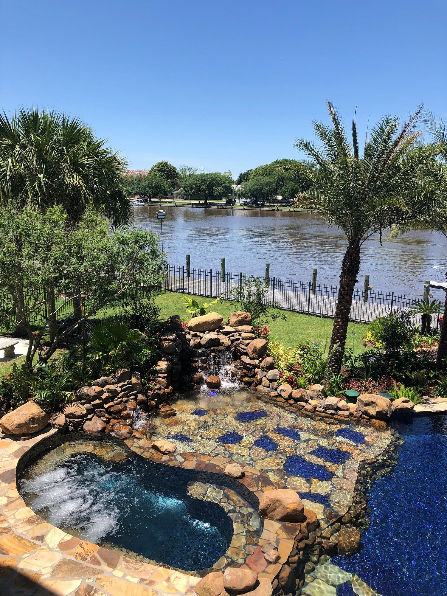 Customized swimming pool