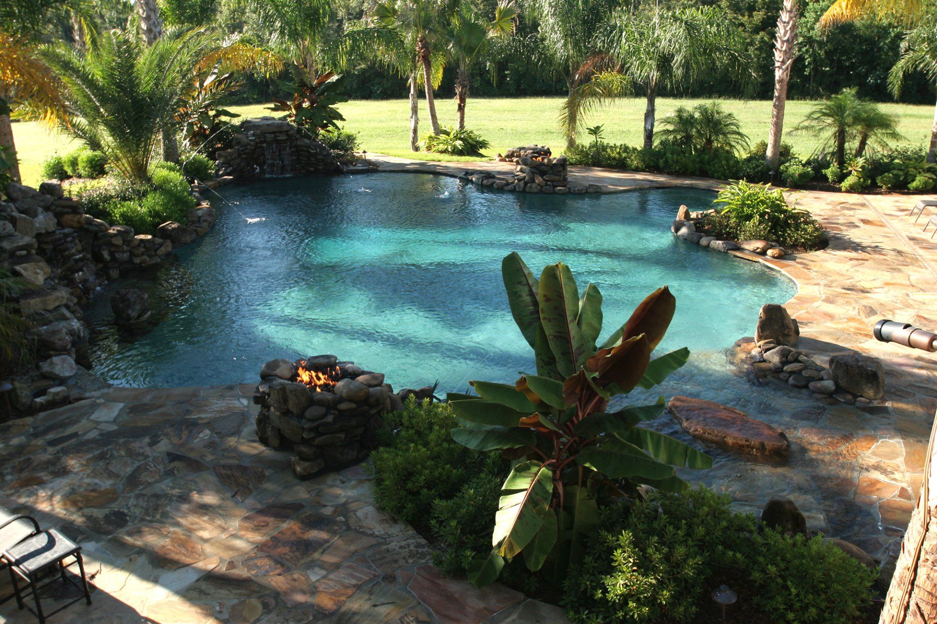 Customized swimming pool