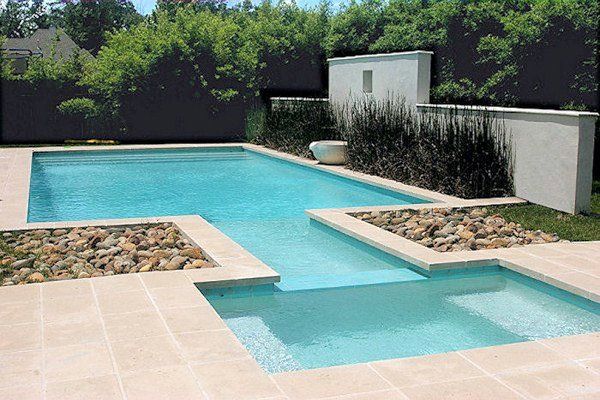 Contemporary swimming pool