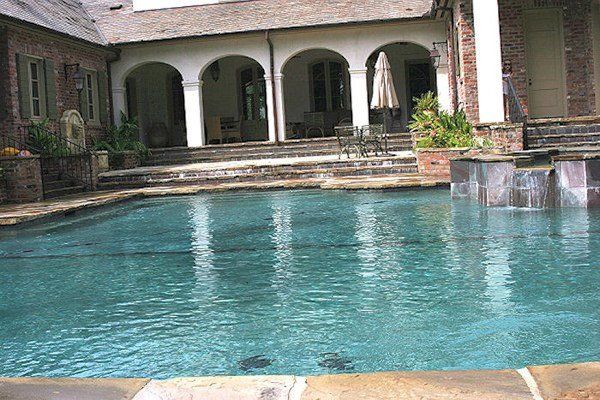 Traditional swimming pool