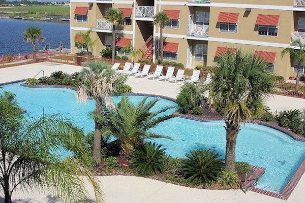 Commercial swimming pool