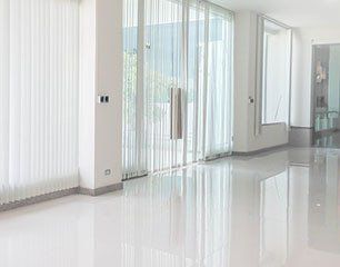 A clean tile flooring