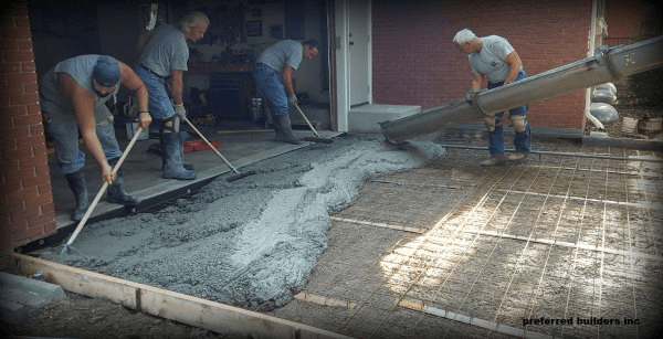 Concrete work