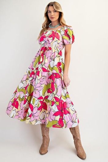 Pink dress