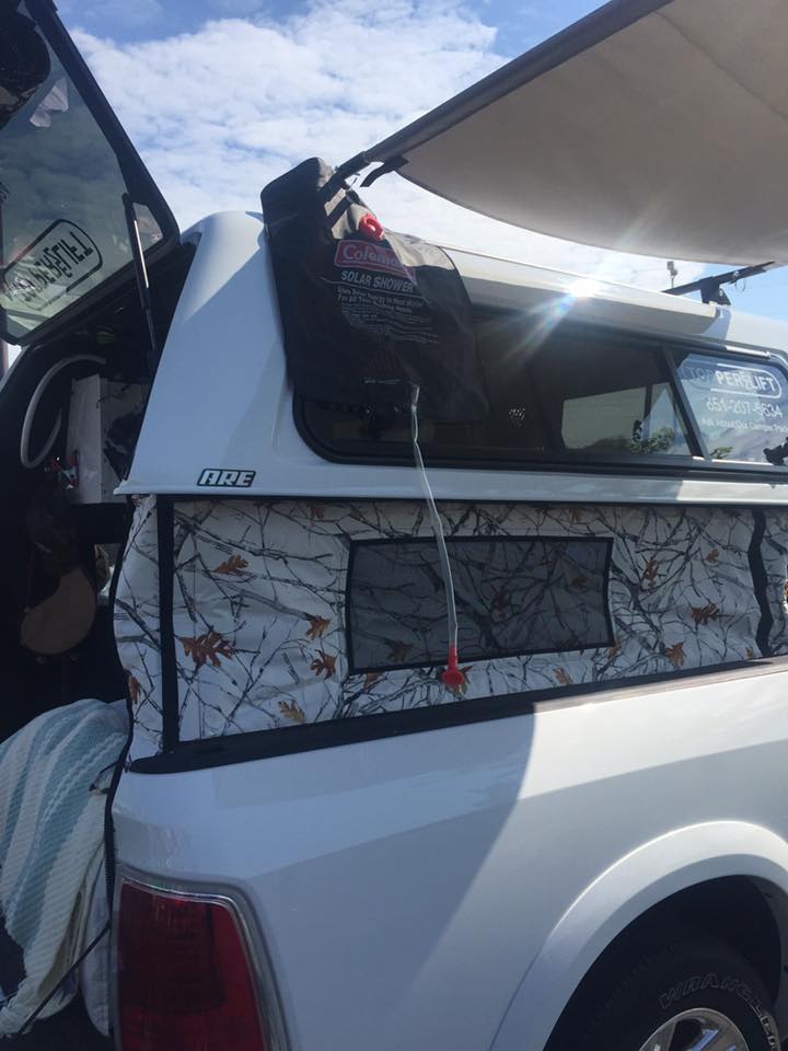 Truck bed cover