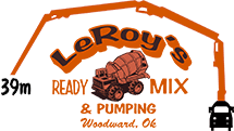 LeRoy's Ready Mix Concrete logo