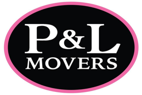 Logo for P&L Movers: White 