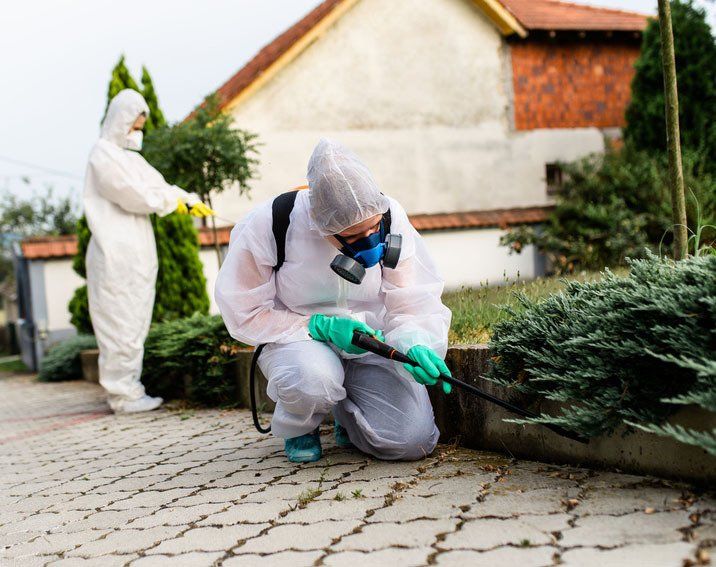 Yard spraying